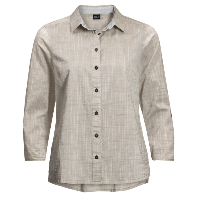 Shirt Jack Wolfskin Women Emerald Lake Dusty Grey