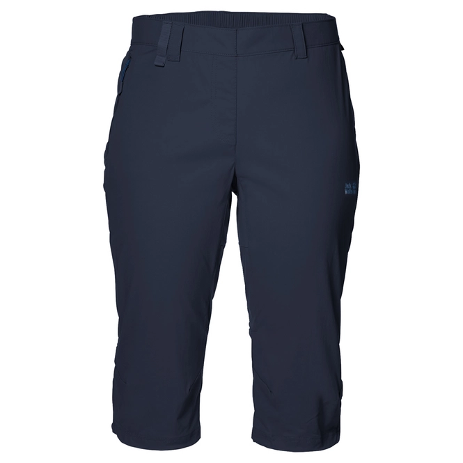 Trousers Jack Wolfskin Women Activate Light 3/4 Midnight Blue