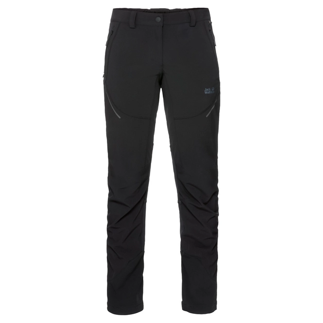 Trousers Jack Wolfskin Women Gravity Slope Black 2019