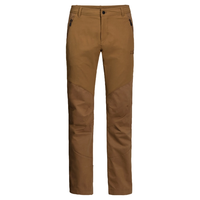 Trousers Jack Wolfskin Men Drake Flex Bark Brown