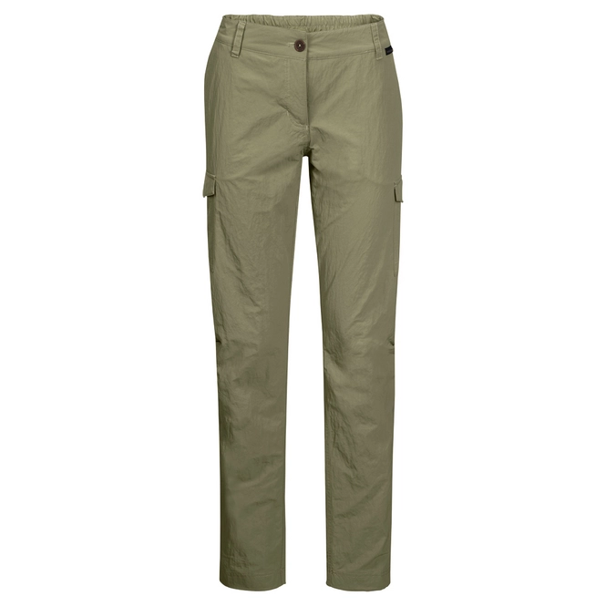 Trousers Jack Wolfskin Women Lakeside Khaki
