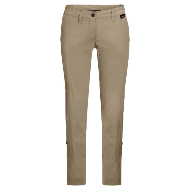 Trousers Jack Wolfskin Women Desert Roll-Up Sand Dune