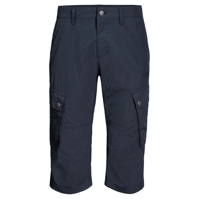 Trousers Jack Wolfskin Men Desert Valley 3/4 Night Blue