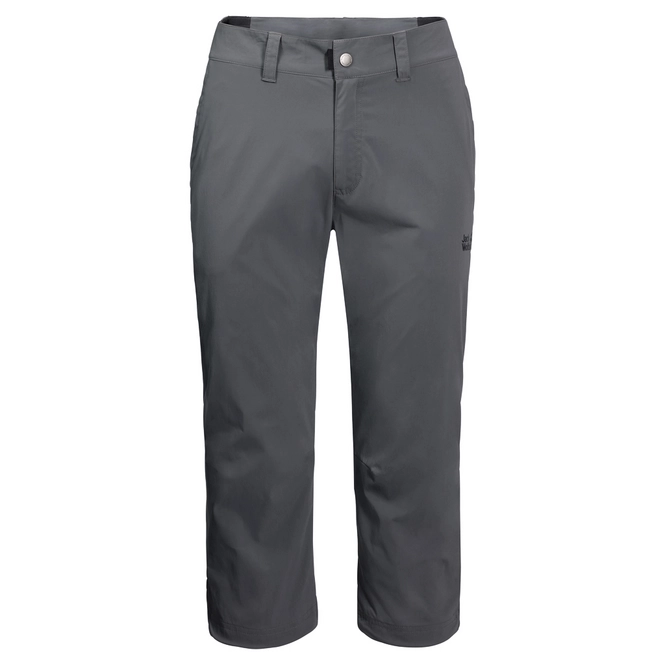 Trousers Jack Wolfskin Men Activate Light 7/8 Dark Iron