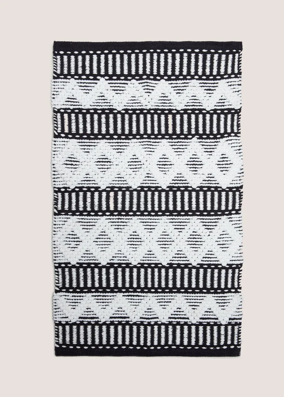 Monochrome Cabana Bathmat