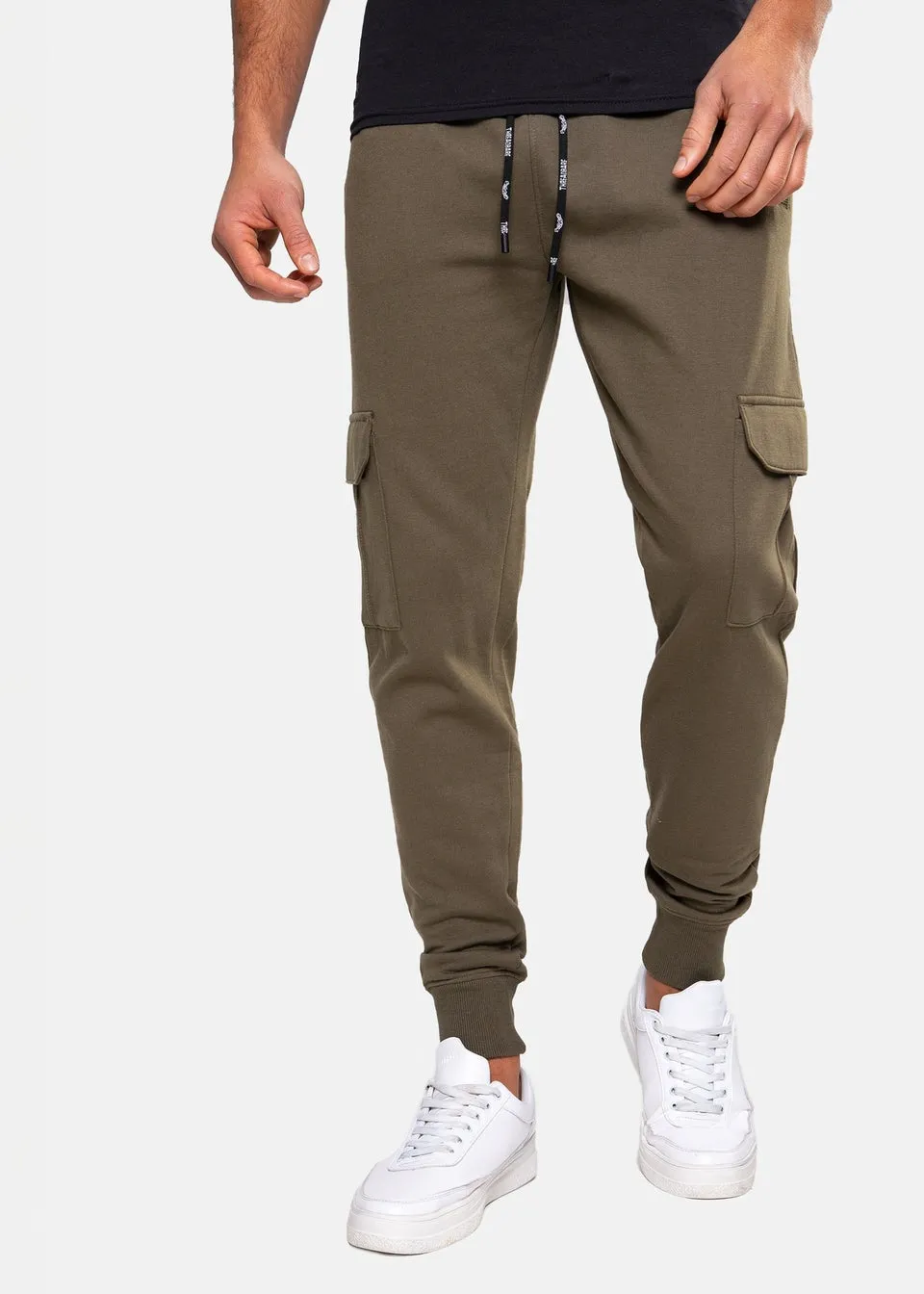 Threadbare Khaki Cargo Style Joggers