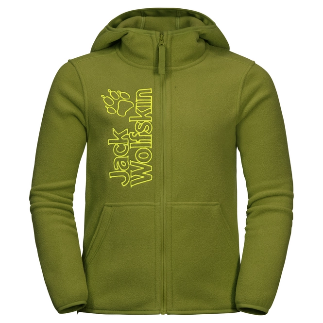 Hoodie Jack Wolfskin Kids Stony Peak Green Tea