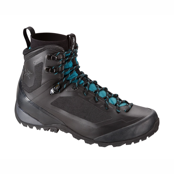Walking Boots Arc'teryx Women Bora Mid GTX Black Mid Seaspray