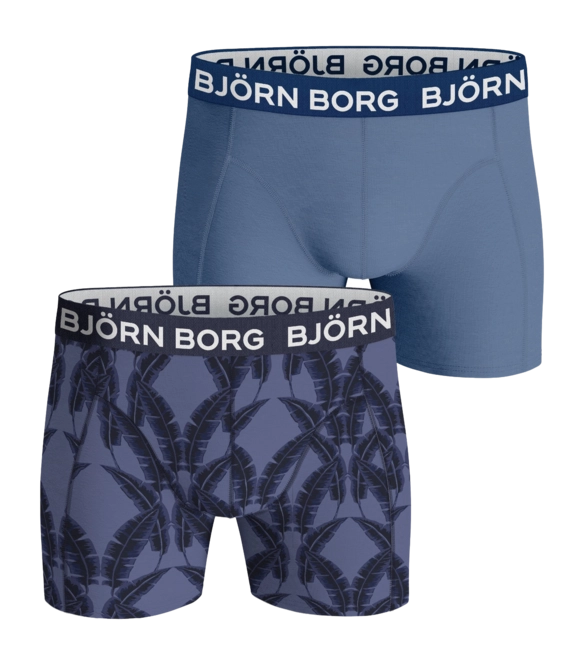 Boxer Shorts Björn Borg Junior Core Boxer Blue/Print (2-pack)