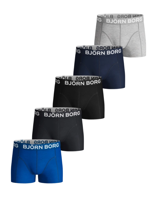 Boxer Shorts Björn Borg Junior Core Boxer Multi-coloured Pack 9 (5-pack)