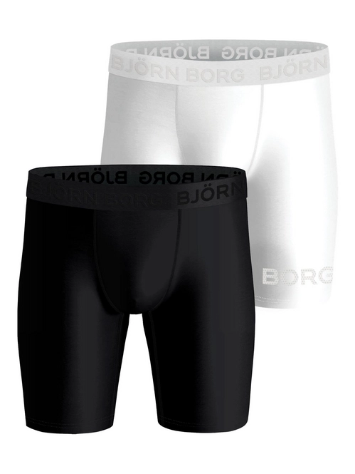 Boxer Shorts Björn Borg Men Performance Boxer Long Leg Multi-coloured 2-pack