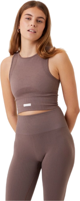 Vest Top Björn Borg Women Studio Seamless Bralette Sparrow