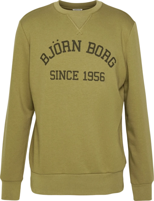Jumper Björn Borg Men Borg Essential Crew Olive Drab
