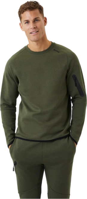 Jumper Björn Borg Men Borg Tech Sweat Crew Forest Night