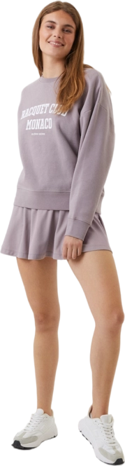 Jumper Björn Borg Women Ace Boyfriend Crew Purple Dove