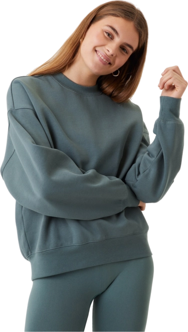 Jumper Björn Borg Women Studio Oversized Crew Balsam Green