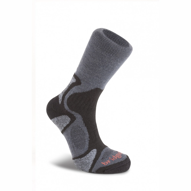 Socks Bridgedale CoolFusion TrailBlaze Gunmetal Black