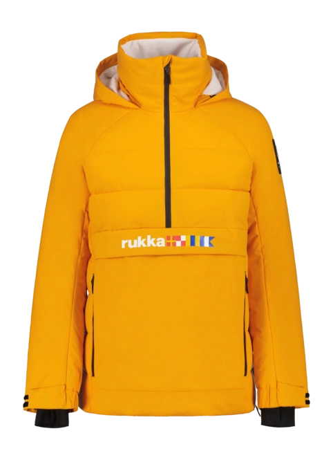 Winter Coat Rukka Unisex Simple Orange