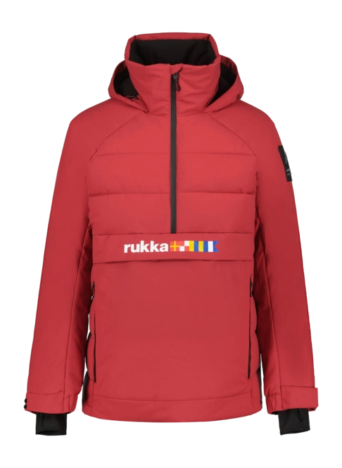 Winter Coats Rukka Unisex Simple Classic Red