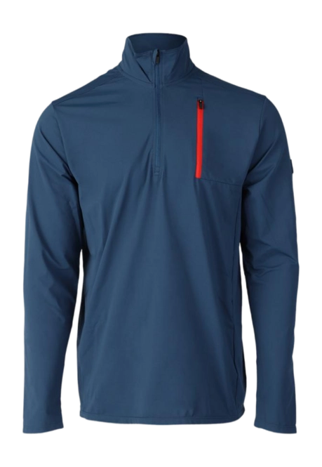 Ski Sweatshirt Brunotti Men Jarry Fleece Night Blue