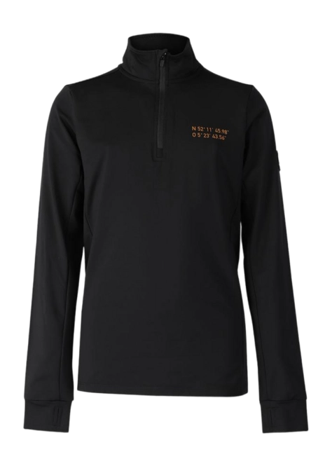 Ski Sweatshirt Brunotti Boys Toriny Fleece Black