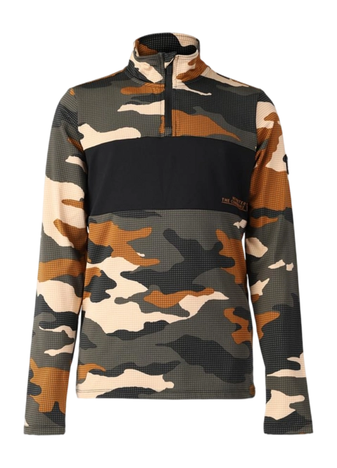 Ski Sweatshirt Brunotti Boys Frankosy Fleece Pine Green