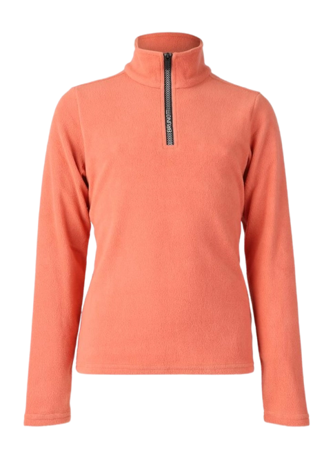 Ski Sweatshirt Brunotti Girls Mismy Fleece Burnt Sienna 24