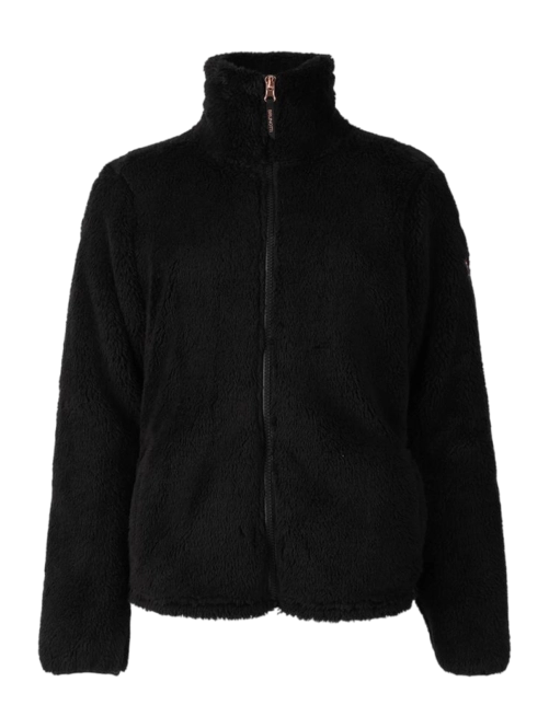 Ski Zip Sweatshirt Brunotti Girls Kyoti Fleece Black 24