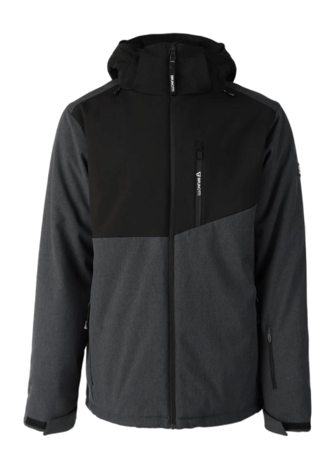Jacket Brunotti Men Twinstroke Softshell Dark Grey Melee