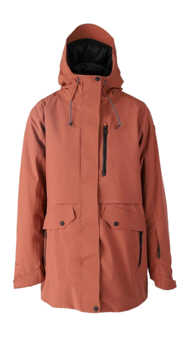Ski Jacket Brunotti Women Bombini Mahoganny