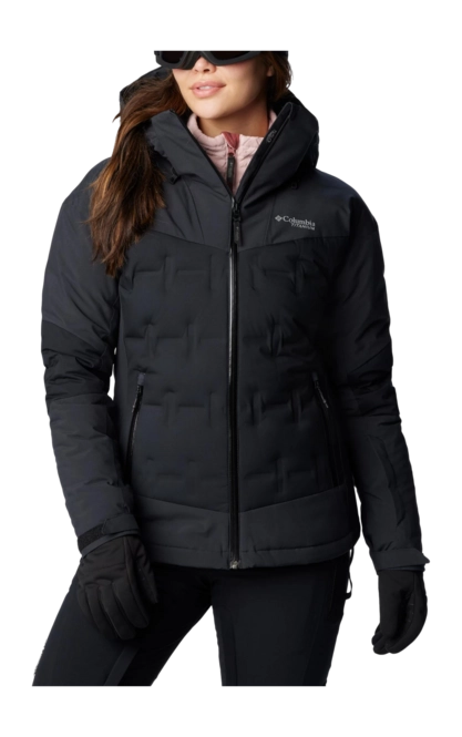 Ski Jacket Columbia Women Wildcard III Down Ski Jacket Black