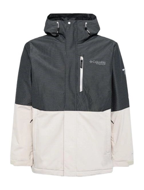 Ski Jacket Columbia Men Winter District II Ski Jacket Dark Stone Black