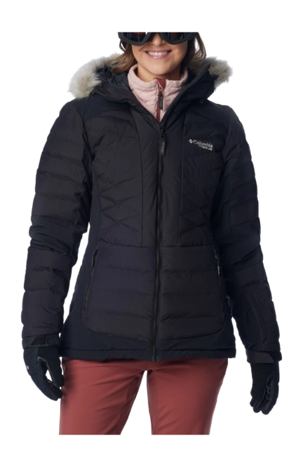 Ski Jacket Columbia Women Bird Mountain II Insulated Ski Jacket Black