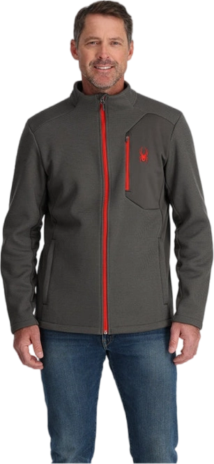 Zip Sweatshirt Spyder Men Bandit Jacket Polar