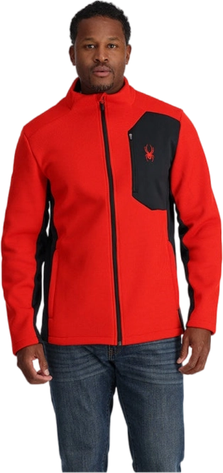 Zip Sweatshirt Spyder Men Bandit Jacket Volcano