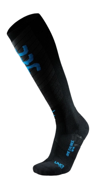 Ski Socks UYN Men Evo Race One Black/Blue