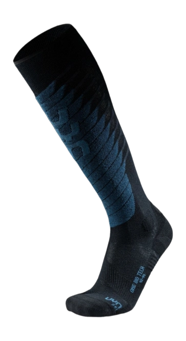 Ski Socks UYN Men One Biotech Black/Blue