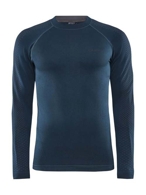 Undershirt Craft Men Adv Warm Intensity LS Pond Granite