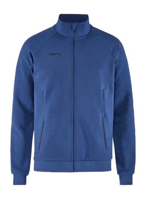 Full Zip Sweatshirt Craft Men Core Soul Club Cobalt
