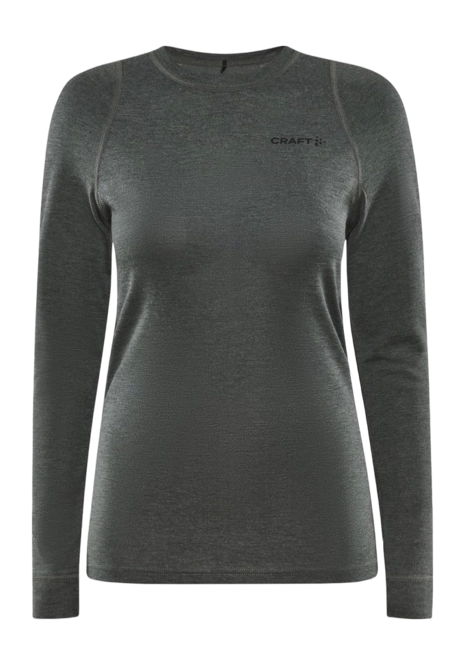 Undershirt Craft Women Core Wool Merino LS Tee Juniper Melange