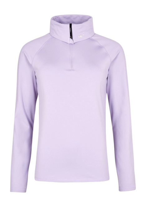 Ski Sweatshirt O'Neill Women Clime Half Zip Fleece Purple Rose