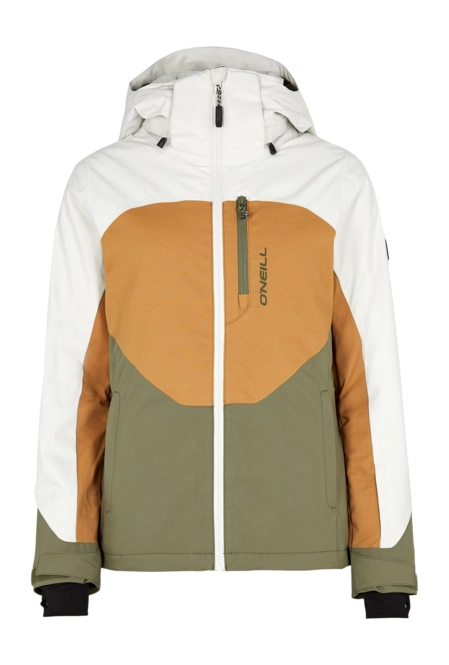 Ski Jacket O'Neill Women's Carbonite London Fog Colour Block