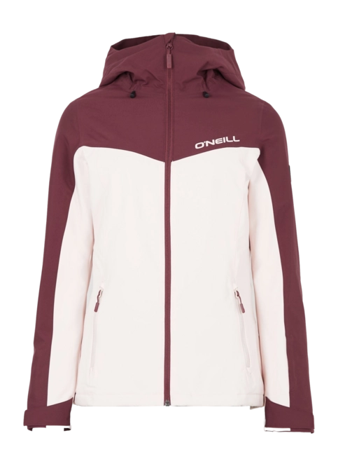 Ski Jacket O'Neill Women's Aplite Windsor Wine Colour Block