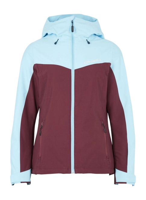 Ski Jacket O'Neill Women's Aplite Blue Wave Colour Block