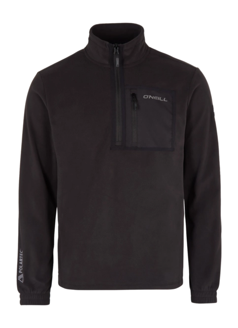 Ski Sweatshirt O'Neill Men Utility Light Half Zip Fleece Black Out