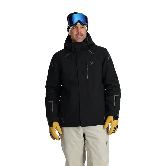 Ski Jacket Spyder Men Copper Jacket Black