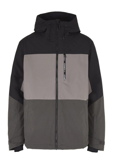 Ski Jacket O'Neill Men's Carbonite Black Out Colour Block