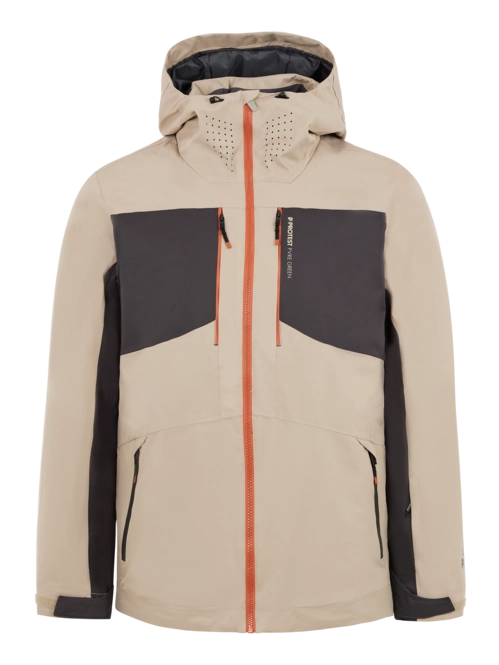 Ski Jacket Protest Men's Prtmandro Bamboo Beige