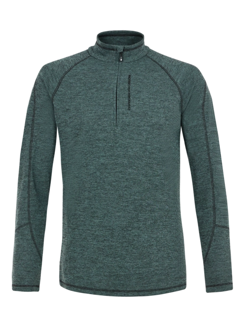 Ski Sweatshirt Protest Men Prtlouisiana 1/4 Zip Top Atlantic Green
