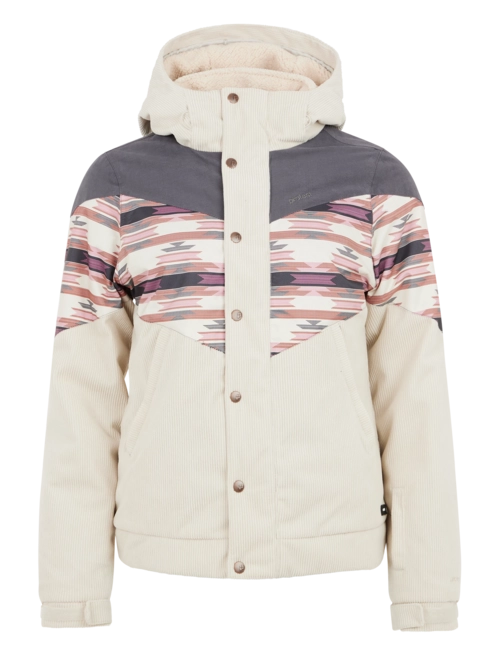 Ski Jacket Protest Women Luchu Kit Off White